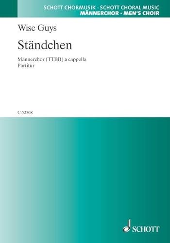 Beispielbild fr Stndchen: "Wir ham erfahr'n". Mnnerchor (TTBB). (Schott Chormusik) zum Verkauf von medimops