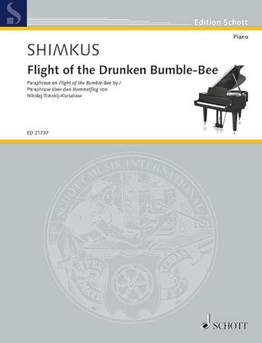 9780001195387: Flight of the Drunken Bumble-Bee: Paraphrase on "Flight of the Bumble-Bee" by Nikolaj Rimskij-Korsakow. piano.
