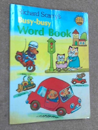9780001232822: Busy Busy Word Book (Colour Cubs)