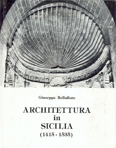 9780001270121: architettura in sicilia 1415-1535