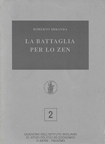 9780001289598: la battaglia per lo zen