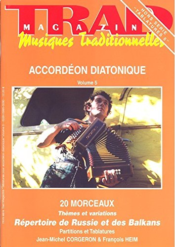 9780001313002: Trad Magazine - Musiques traditionnelles : Hors srie Tablatures 5 - Accordon diatonique Volume 5