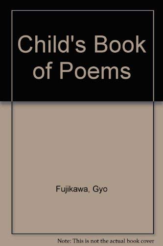 Stock image for Child's Book of Poems for sale by WorldofBooks