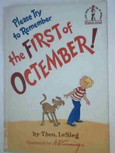 Imagen de archivo de Please Try to Remember the First of Octember (Beginner Series) a la venta por medimops