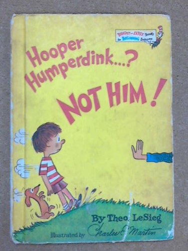 9780001712287: Hooper Humperdink...? Not Him!