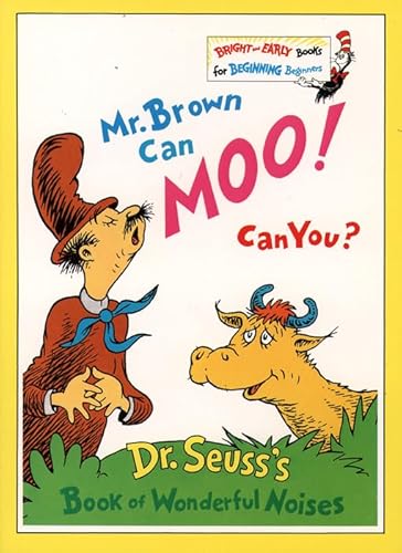 Beispielbild fr Mr. Brown Can Moo, Can You? (Beginner Books) zum Verkauf von Half Price Books Inc.