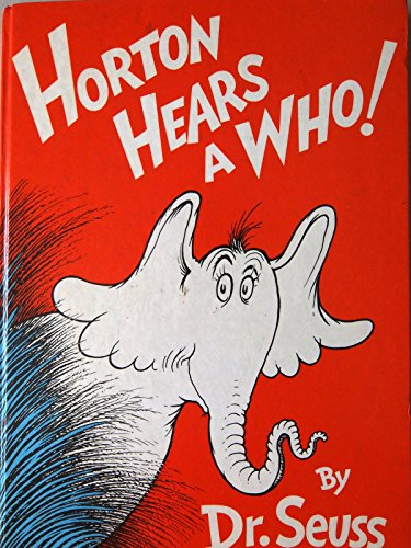 Stock image for Horton Hears a Who! for sale by Strawberry Hill Books