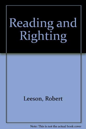 9780001844131: Reading and Righting