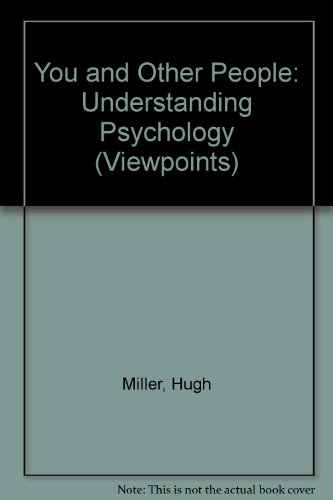 9780001900523: You and Other People: Understanding Psychology (Viewpoints)