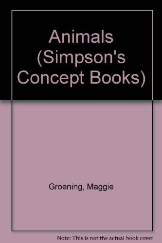 9780001926301: Animals (Simpson's Concept Books)