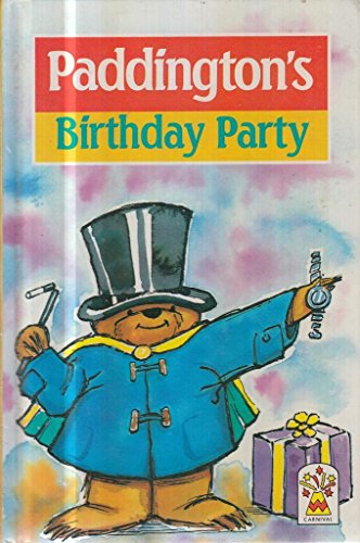 9780001945340: Paddington's Birthday Party