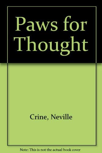 Stock image for Paws for Thought for sale by AwesomeBooks