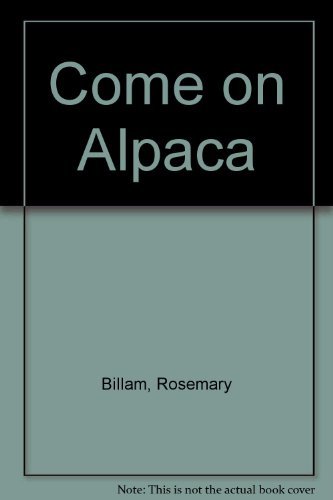 Come on, Alpaca (9780001956858) by Rosemary Billam