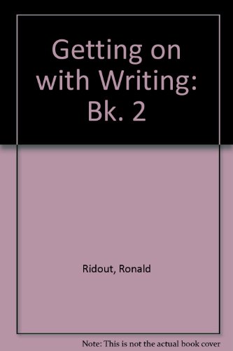 Stock image for Getting on With: Writing: Book 2 (Getting on with -) for sale by HPB-Red