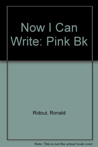 9780001974364: Now I Can Write Pink