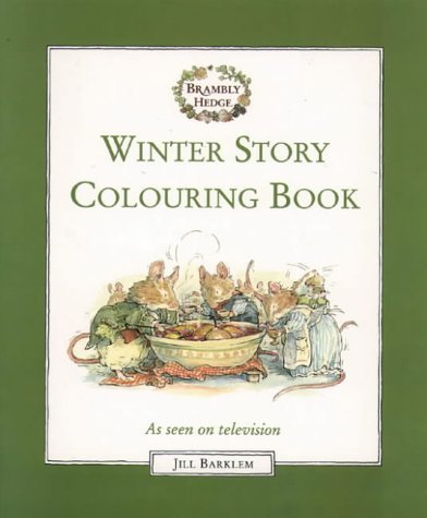 9780001982178: Winter Story Colouring Book (Brambly Hedge)