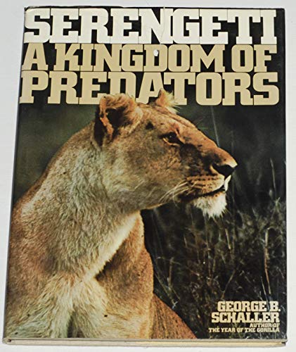 Imagen de archivo de Serengeti: Kingdom of Predators a la venta por WorldofBooks
