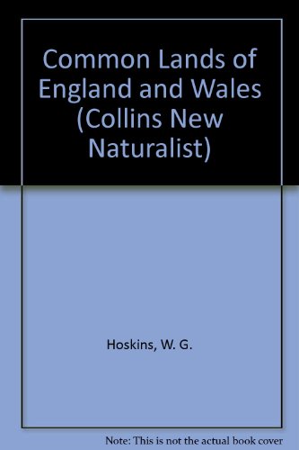 9780002130455: Common Lands of England and Wales (Collins New Naturalist)