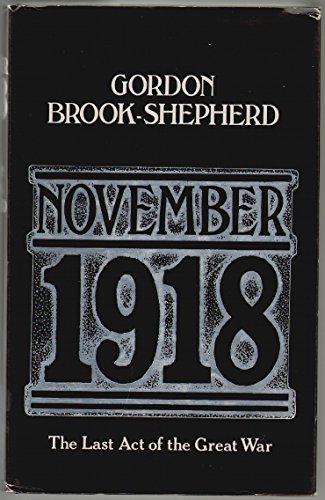 Beispielbild fr November, 1918 zum Verkauf von WorldofBooks