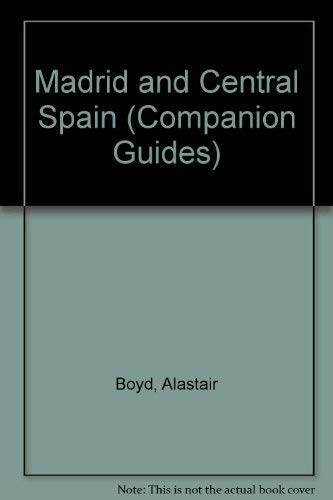 9780002170734: Madrid and Central Spain (Companion Guides)