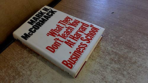 9780002173353: What they don't teach you at Harvard Business School