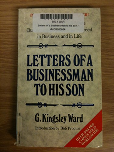 9780002175814: Letters of a Businessman to His Son