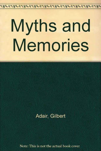 9780002177368: Myths and Memories