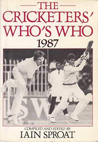 Beispielbild fr Cricketers' Who's Who 1987 zum Verkauf von AwesomeBooks
