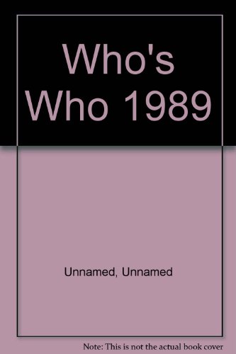 Beispielbild fr The Cricketers' Who's Who 1989 zum Verkauf von WorldofBooks