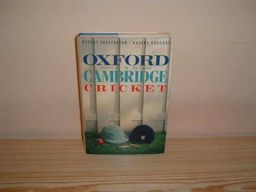 Stock image for Oxford and Cambridge Cricket for sale by Sarah Zaluckyj