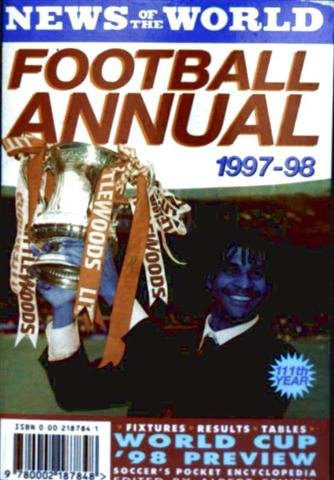 Stock image for News of the World Football Annual 1997/1998 for sale by WorldofBooks