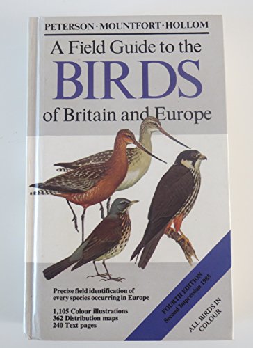 Beispielbild für A Field Guide to the Birds of Britain and Europe (Collins Field Guide) zum Verkauf von AwesomeBooks