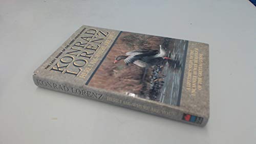 Here I Am - Where Are You?: A Lifetime's Study of the Uncannily Human Behaviour of Greylag Geese (9780002198820) by Lorenz, Konrad