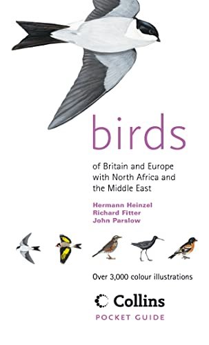 Collins Pocket Guides: Birds of Britain and Europe with North Africa and the Middle East