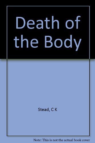 Beispielbild fr Death of the Body zum Verkauf von AwesomeBooks