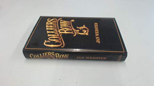 Stock image for COLLIERS ROW. for sale by Cambridge Rare Books