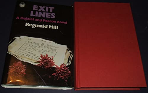 Imagen de archivo de Exit Lines. A Dalziel and Pascoe Novel a la venta por Westsider Rare & Used Books Inc.