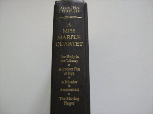 9780002314695: Miss Marple Quartet: "Body in the Library", "Pocket Full of Rye", "Moving Finger", "Murder is Announced"