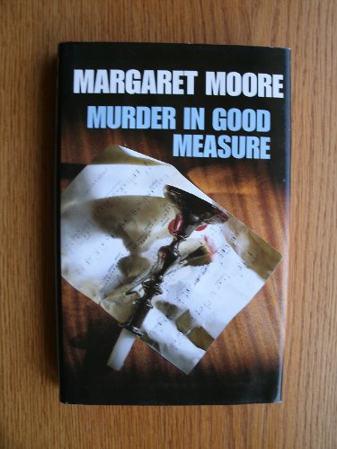Beispielbild fr Murder in Good Measure zum Verkauf von EbenezerBooks