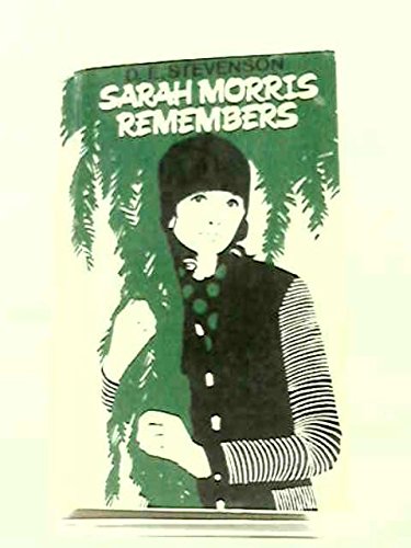 Sarah Morris Remembers (9780002437806) by Stevenson, D E