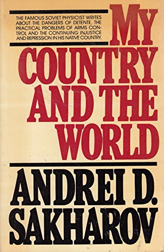My Country and My World (9780002625203) by Sakharov, Andrei D.