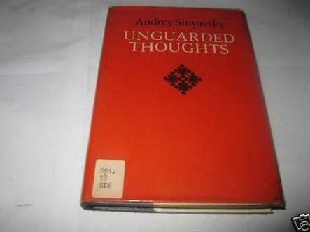 9780002628501: Unguarded Thoughts