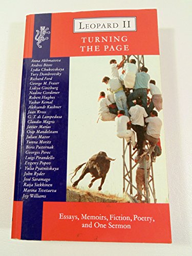 Imagen de archivo de Leopard II: Turning the Page: Essays, Memoirs, Fiction, Poetry and One Sermon a la venta por Lorrin Wong, Bookseller