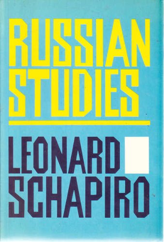 Imagen de archivo de Russian Studies a la venta por Book Dispensary