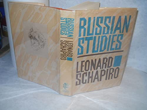 Beispielbild fr Russian Studies zum Verkauf von Anybook.com