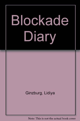 9780002730341: Blockade Diary