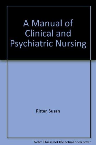 9780003020748: A Manual of Clinical and Psychiatric Nursing