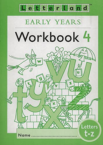 Letterland Early Years Workbook 4 (T-z) (Letterland - Early Years) (9780003033243) by Louis Fidge