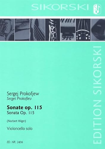 Stock image for Sonate op.115 : fr Violoncello for sale by text + tne