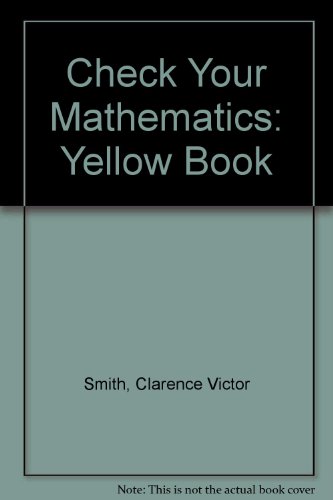 9780003186222: Check Your Mathematics: Yellow Book